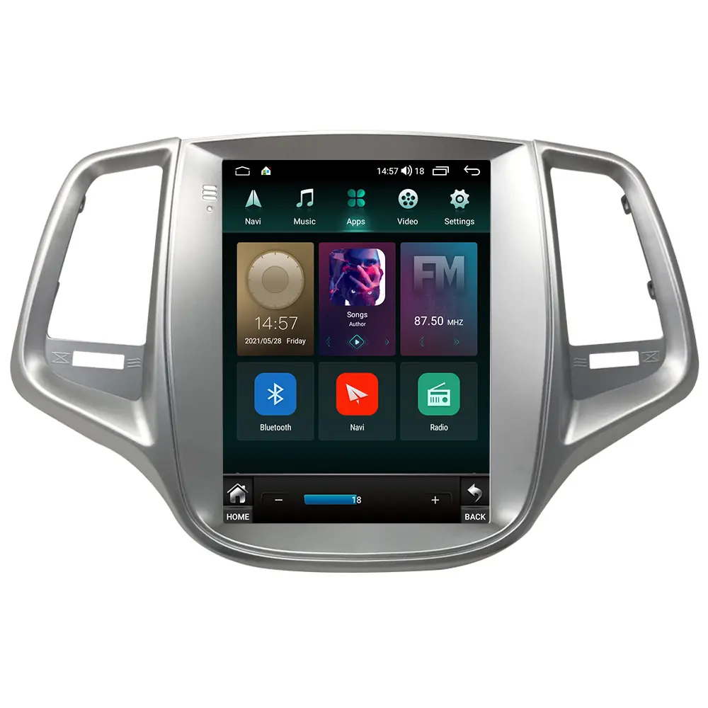 Changan EADO 2012-2015 IPS DSPカーステレオカーマルチメディアプレーヤー用垂直スクリーン冷却ファンAndroid11カービデオ