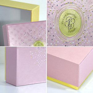 Custom Luxury Package Magnetic Black Satin Insert Lined Gift <b>Box</b> Packaging With Satin Inside Packing - Product Image 2