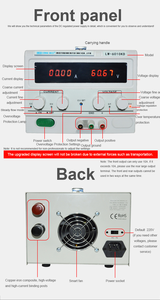 LONGWEI 60V 20A 가변형 1200W LW6020KD 배터리 충전 기능 포함 조절 가능 스위칭 <span class=keywords><strong>DC</strong></span> 전원 공급 장치 - Product Image 5
