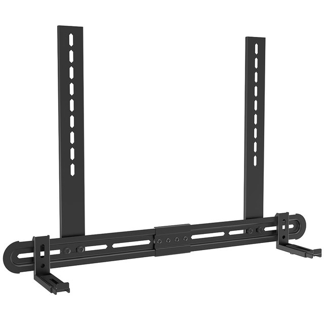 Easy to Install Universal Soundbar Wall Mount Bracket Wall Mounted Below TV Soundbar Bracket