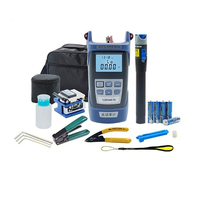 Kit d'outils FTTH Herramientas pour fibre optique avec coupe-fibre optique FC-6S et mesureur de puissance optique