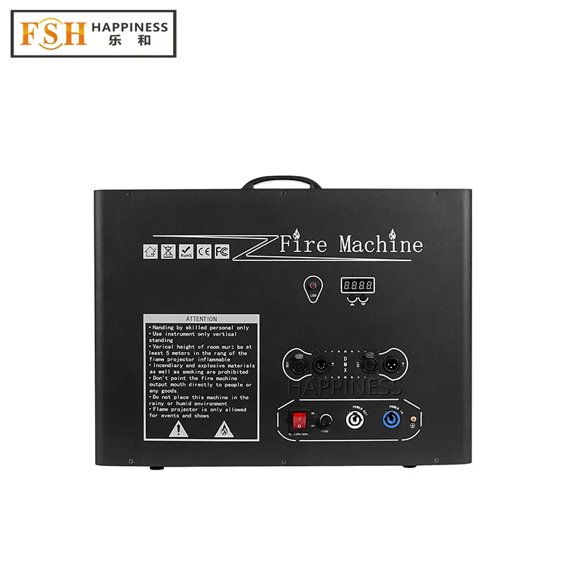 Fünf Köpfe Outdoor Fire Machine für Bühnen flamme ffekte DMX Fire Machine & Projector Professional Audio