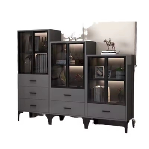 <span class=keywords><strong>Buffet</strong></span> Moderne Minimaliste en Fer pour Salles à Manger et Salons, Style Nordique Luxueux, Multifonctionnel, Écologique, Grand Meuble - Product Image 4