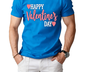 <span class=keywords><strong>T</strong></span>-<span class=keywords><strong>shirt</strong></span> con grafica a forma di cuore con tipografia per la festa di San Valentino, regalo romantico per coppie innamorate - Product Image 6