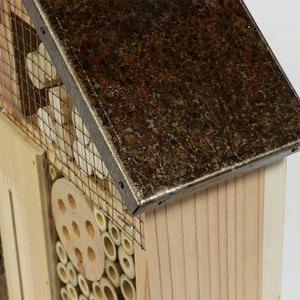 <span class=keywords><strong>Hotel</strong></span> para Insectos de Madera Natural con Certificación FSC y BSCI, Caja de Anidación para Jardín, Casa de Madera para Insectos y Abejas - Product Image 3