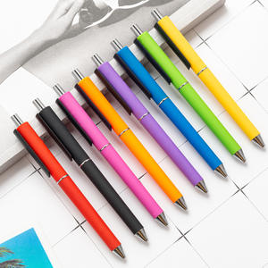 Recharges de stylos bille en plastique multicolores, encre bleue et noire, vente en gros, impression personnalisée du logo pour enseignants et fournitures de bureau - Product Image 6