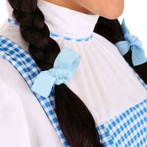 Vestido <span class=keywords><strong>de</strong></span> Dorothy con Lazos para <span class=keywords><strong>el</strong></span> Cabello, Conjunto <span class=keywords><strong>de</strong></span> Disfraz <span class=keywords><strong>de</strong></span> <span class=keywords><strong>El</strong></span> <span class=keywords><strong>Mago</strong></span> <span class=keywords><strong>de</strong></span> <span class=keywords><strong>Oz</strong></span>, Disfraz <span class=keywords><strong>de</strong></span> Fiesta <span class=keywords><strong>de</strong></span> Cosplay, Vestido <span class=keywords><strong>de</strong></span> Cosplay <span class=keywords><strong>de</strong></span> Lujo con Estampado Escocés para Halloween - Product Image 4