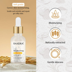 Sérum Visage Hydratant Éclaircissant à l'Extrait de <span class=keywords><strong>Riz</strong></span> Blanc, Meilleure Vente, Marque Privée, Bio et <span class=keywords><strong>Naturel</strong></span> - Product Image 2