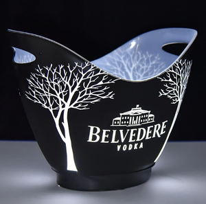 カスタム8LスクエアLEDアイスバケットオイルスプレーPPプラスチック環境にやさしいポータブルパーティーホテル & サービス用 - Product Image 5