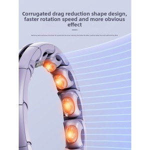 Círculos de Ejercicio Inteligentes de ABS para Cintura y Abdomen, Unisex, Diseño Magnético Desmontable, Ajustables, para Pérdida de Peso, con Contador - Product Image 4