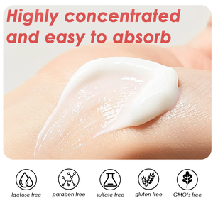 Crème Hydratante Anti-Âge Éclaircissante au Niacinamide, Collagène d'Escargot et Rétinol, Anti-Taches Foncées, Sans Silicone - Product Image 4
