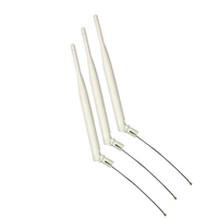 Antenne externe 2,4 GHz 5 dBi, connecteur d'antenne intérieure, antenne émettrice sans fil 2,4 G pour répéteur WiFi/ordinateur portable