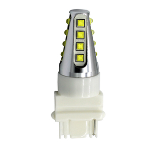 Luz indicadora de marcha atrás LED automática 1156 BA15 S 3156 T20 7440 blanco <span class=keywords><strong>amarillo</strong></span> rojo LED Luz de marcha atrás del vehículo 80W DC12V bombilla trasera de coche - Product Image 2