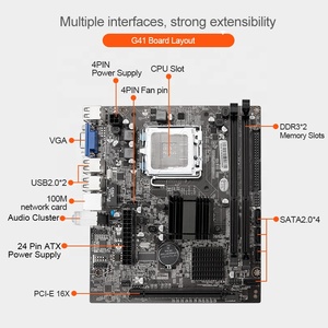 Placa base de 16gb ram, 8 usb 2,0 G41 LGA 771/775 dual <span class=keywords><strong>ddr3</strong></span> 4 sata2.0 - Product Image 5