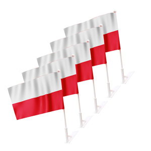 เสาธงโปแลนด์<span class=keywords><strong>ธงชาติ</strong></span><span class=keywords><strong>ธงชาติ</strong></span><span class=keywords><strong>ธงชาติ</strong></span><span class=keywords><strong>ธงชาติ</strong></span>ขนาดเล็กสำหรับกลางแจ้งนอกประตูตกแต่งผนังพร้อมฐานติดกาวในตัว - Product Image 1