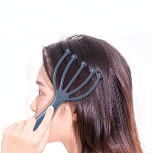 Peine de bola para masaje de cabeza, cinco garras, cuentas magnéticas para el cuero cabelludo, cepillo para el cabello, masajeador de cinco dedos, masaje para la cabeza del cuero cabelludo - Product Image 1