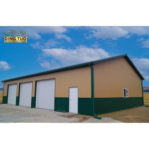 هيكل صلب صناعي ، سقيفة مرآب مسبقة الصنع ، مبنى مكتب للتخزين - Product Image 5