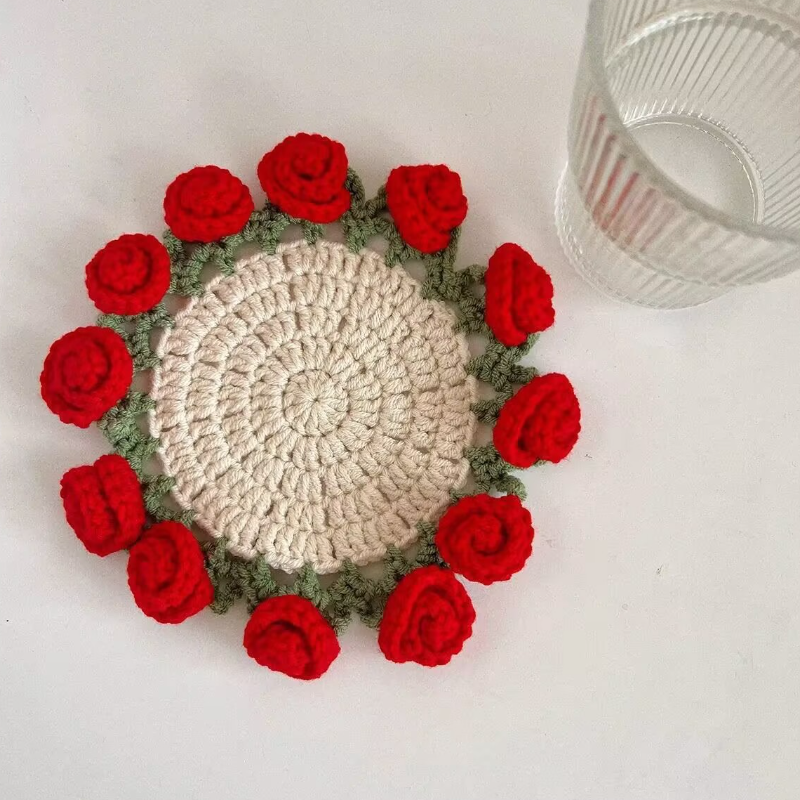 rose rouge