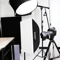 Réflecteur photo Godox 80 x 120 cm (31,5 " x 47 ") en nylon pour flash de studio Speedlite, diffuseur pour monture Bowens