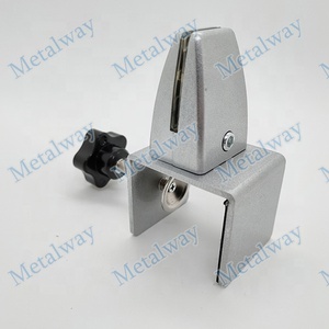 Escritorio de oficina extraíble de aluminio, divisor de Clip acrílico, soporte de pantalla, abrazadera de cubículo de escritorio - Product Image 3