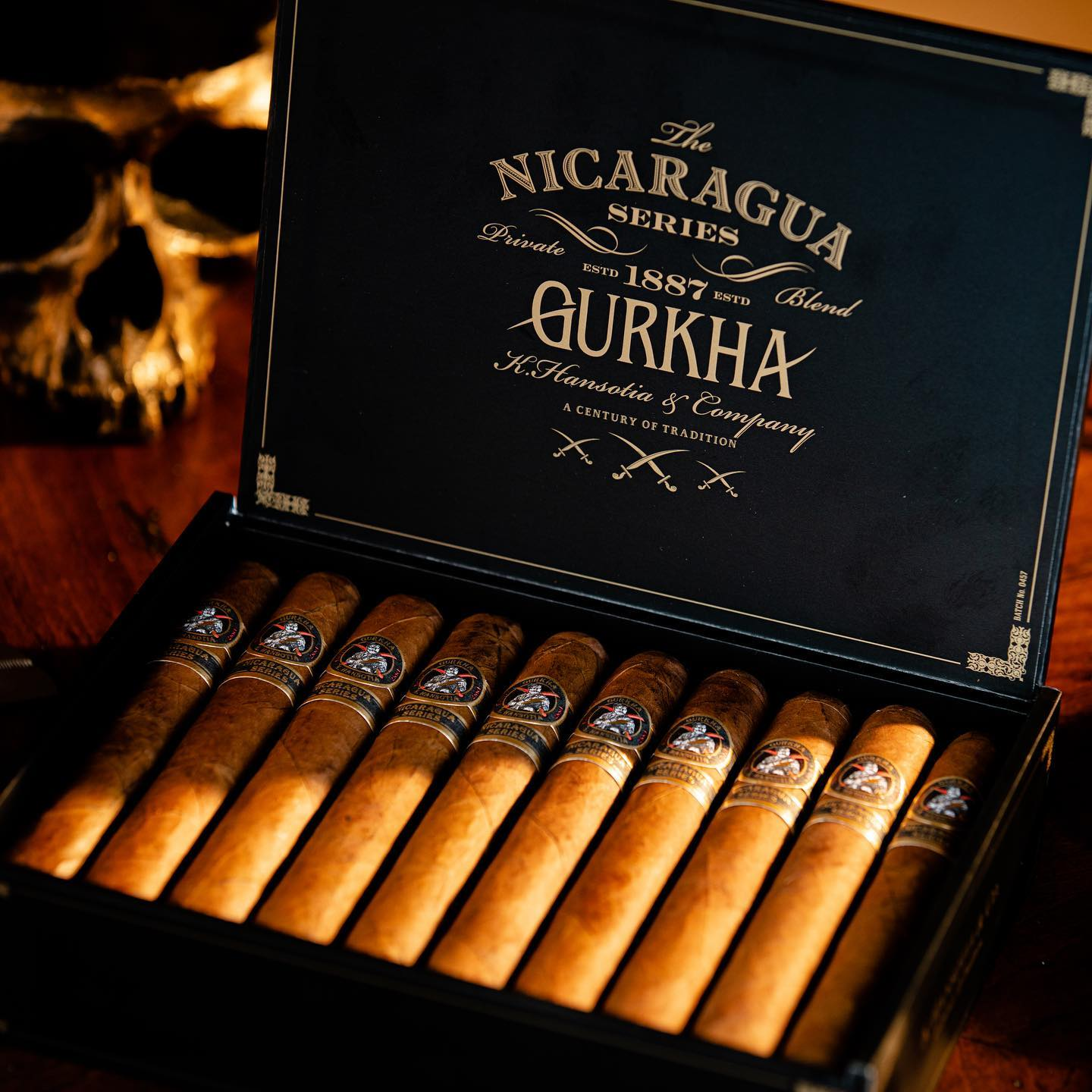 MDF boîte à cigares