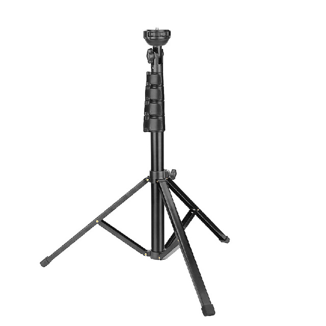 New Sell 160cm Professional Tripod Aluminum Adjustable Selfie Stand Mount Dslr Camera Tripods for Cell Phone Camera Ring Light