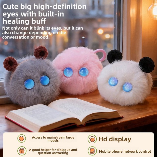 Intelligent AI Doll ChatGPT Available Dialogue Robot Plush Toy Chat Early Education Companion Stuffed Animal Doll for Kid Gift