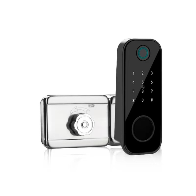 Smart Door Lock with App Control, Waterproof Outdoor Smart Lock for Outdoor Gate