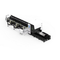 Machine de découpe laser entièrement automatique TS-TC6024 avec biseautage, déchargement par rouleaux à diamètre variable standard, personnalisation prise en charge