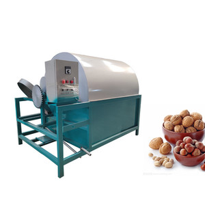 Machine à torréfier automatique à gaz ou à chaleur pour cacahuètes, graines, amandes, châtaignes et noix - Product Image 1