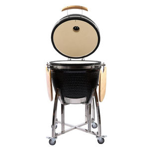 Auplex Komodo Big Green Black Smoker, fumoir en céramique Kamado, fumoir au charbon de bois, parrilla, <span class=keywords><strong>barbecue</strong></span> d'<span class=keywords><strong>extérieur</strong></span> de 23 pouces - Product Image 2