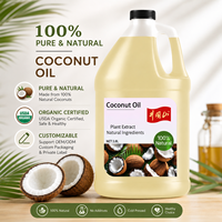 Minyak Kelapa Murni Alami Ekstrak Tumbuhan Perawatan Kulit Pijat Rambut Bahan Baku Kosmetik Minyak Dasar Mendukung Kustomisasi Label Pribadi