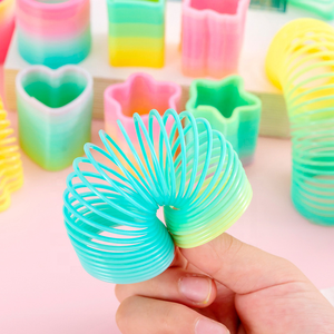 Jouet créatif pour enfants en plastique pliable, boîte de couleurs arc-en-ciel, jouet éducatif pour le développement précoce des enfants, vente en gros - Product Image 6