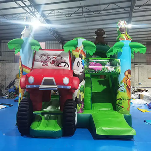 Structure gonflable commerciale Monster Truck, château gonflable, <span class=keywords><strong>camion</strong></span> <span class=keywords><strong>de</strong></span> pompiers, trampoline gonflable d'intérieur, parc <span class=keywords><strong>de</strong></span> saut gonflable - Product Image 1