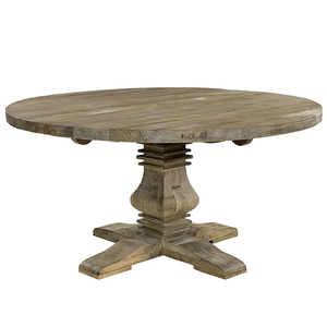 KVJ-7243-1french Cổ Điển Tròn Khai Hoang Bàn Ăn Bằng Gỗ - Product Image 4