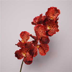 GZYX040 Vente à Chaud <span class=keywords><strong>Orchidée</strong></span> Artificielle Réaliste Toucher 7 Têtes Phalaenopsis Fleur pour Mariage Lobby Home Hotel Decor - Product Image 3