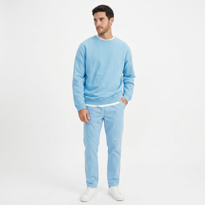 Sudadera con Capucha y Media Cremallera de Diseño Superior, 100% Algodón, para Hombre, Invierno, Sostenible, Ecológica, Talla Grande, de Felpa - Product Image 1