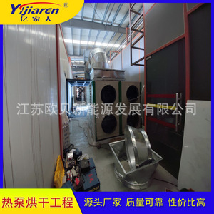 เครื่องลดความชื้นสำหรับสีที่ใช้น้ำเป็นสารพิมพ์ 380V R-410A ระบบปั๊มความร้อนอุตสาหกรรมประหยัดพลังงาน - Product Image 2