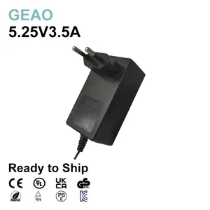 5,25 V 3.5A Máquina de publicidad Máquina DE ASISTENCIA Soporte de lámpara Calcetería Lavadora 3V 5V 12V 24V 1a 2a 3a 5a Adaptador de corriente