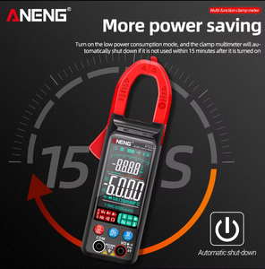 Multímetro Digital de Pinza ANENG ST212 con Pantalla a Color Grande, 6000 Amperios, 400A, para Corriente CC/CA, Voltaje, NCV y Ohmios - Product Image 2