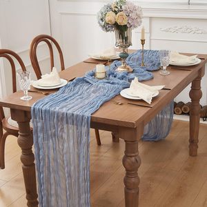 35 Zoll breite und 70 Zoll lange transparente Tischdecke im Landhausstil, geeignet für Familien feiern, Weihnachts hochzeiten - Product Image 3