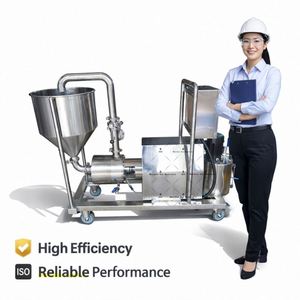 High Shear Ink Slurry Industrial Pipeline <b>Mixing</b> Emulsifying Mixer Pump Stainless Steel in Line High Shear Mixer Homogenizer - Product Image 1