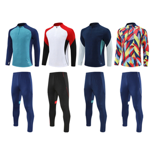 Conjunto Deportivo de Fútbol <span class=keywords><strong>del</strong></span> Club Cannon <span class=keywords><strong>del</strong></span> Equipo Rojo de Londres 2026, Transpirable, Estilo Tailandés, Personalizado, Manga Larga, para Entrenamiento - Product Image 1