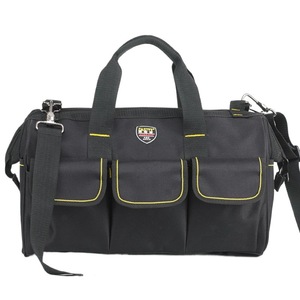 Tool Duffle Bag Waterproof Nylon Lining 10-14 Pockets Double Handle Portable Electrician Repair Tool Bag - Product Image 4