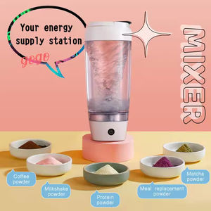 Gobelet mélangeur polyvalent avec poignée pliable-Grande capacité de 730ml, base détachable, faible <span class=keywords><strong>bruit</strong></span>, parfait pour <span class=keywords><strong>la</strong></span> salle de sport, les voyages - Product Image 2