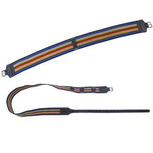 Sangle de cheval avec boucles de rouleau en acier inoxydable équitation équipement équestre matériel équitation fourrure conception circonférence - Product Image 1