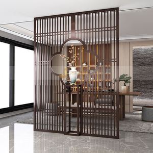 EX711 Durable Modern Laser Cut Stainless Steel 304 Foldable MultiFunctional Room Divider Home <b>Decoration</b> <b>Screen</b> Partition - Product Image 6