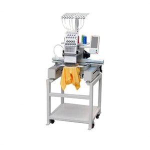 Nueva Máquina de Bordar Computarizada de Una Cabeza para Gorras con Motor de 1200 RPM, Componentes Centrales y Rodamientos para Uso Doméstico y Comercial - Product Image 1