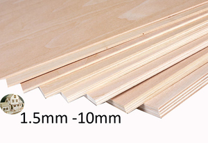 Fogli di Legno di Tiglio 12x12x1/8 Pollici Lisci Compensato da 3mm per Taglio Laser Incisione su Legno Non Finito Pirografia <span class=keywords><strong>Pittura</strong></span> Fai-da-Te - Product Image 6