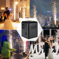 Mini machine à étincelles électrique 350W - 3 mètres contrôle sans fil pour les événements de camping de fête dispositif de pulvérisation froide